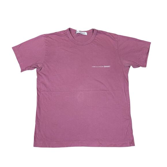 Comme des Garcons Shirt Logo Short Sleeve Tee Women's Large - Picture 1 of 10